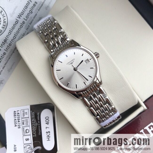 Longines Luya Series - Casual Fashion Couple Ladies Quartz Watch Men\'s 39mm, Women\'s 24mm