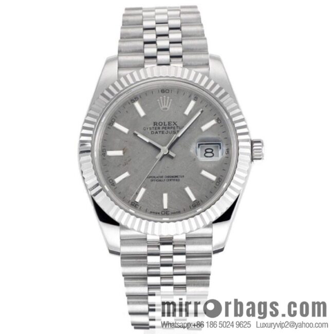 F8 new 🌈 Rolex 41 log natural gemstone plate custom series 3235 integrated movement five watches