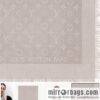 LV Louis Vuitton Monogram pattern silk wool blend scarf M71336