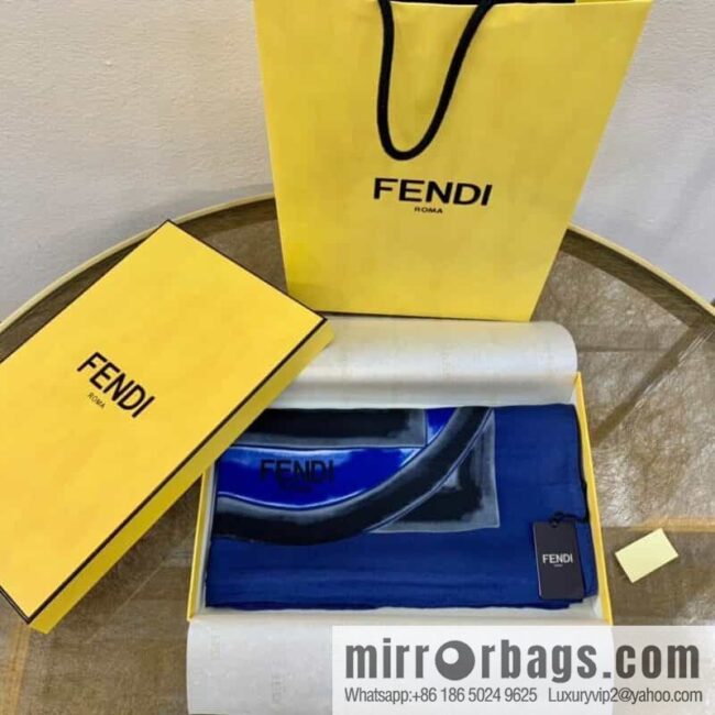 Fendi 100% imported silk scarf