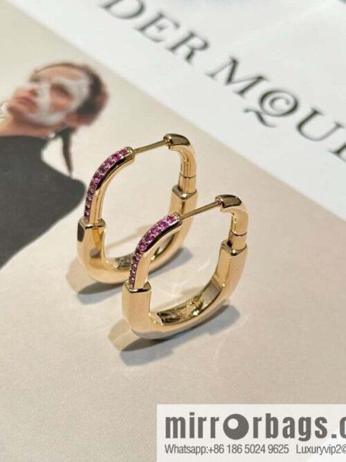 IMG_1623-800x800j12unizt1zi129053_20250702210533.jpg ☀️Tiffany Lock Pink Half-Diamond Lock Earrings ☀️