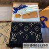 LV Louis Vuitton wool organza blended scarf M75884