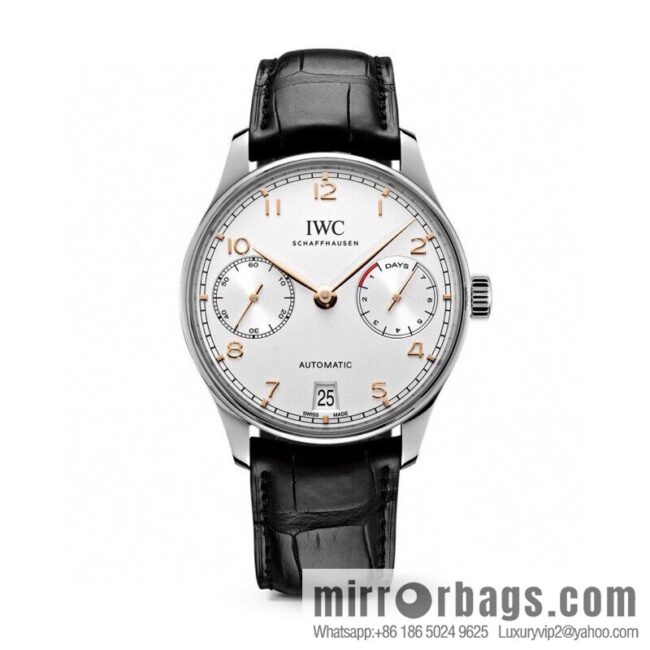 IWC Portugal series 7-day kinetic energy machinery Hangzhou 2c10 movement watch, model IW500713