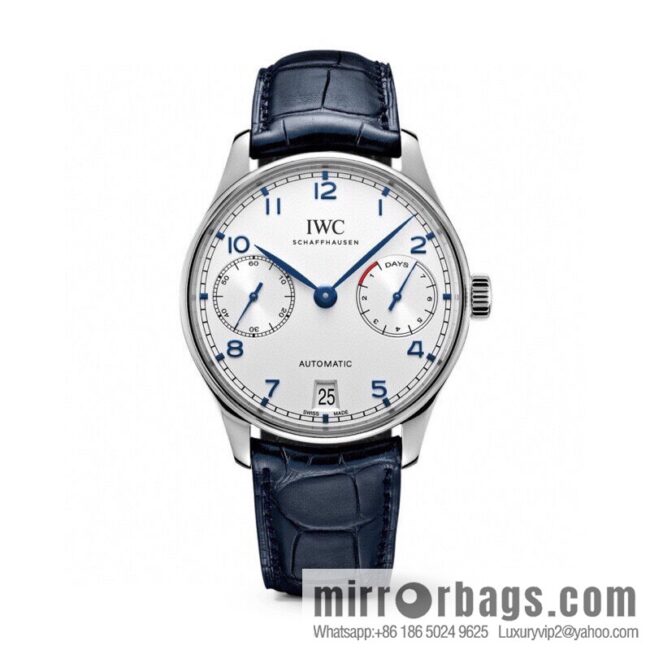 IWC Portugal series 7-day kinetic energy machinery Hangzhou 2c10 movement watch, model IW500713