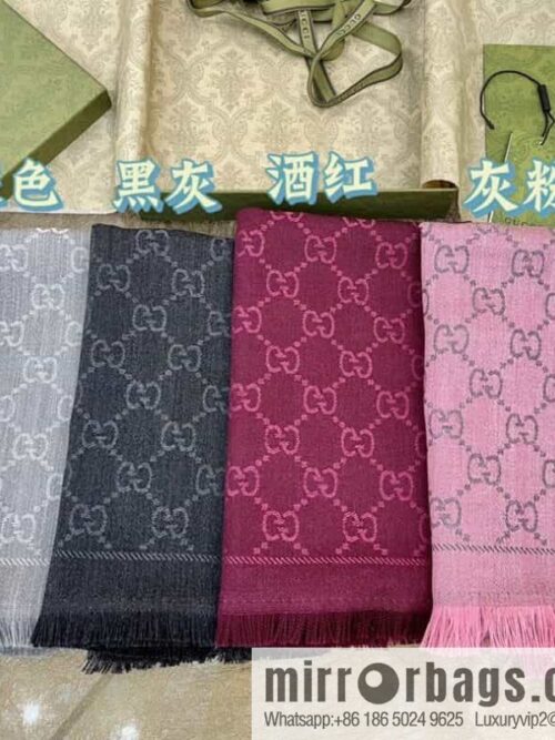 IMG_2265-800x800dbv4kmiads092985_20250702011906.jpg GUCCI Gucci GG Jacquard pattern knitted wool scarf 133483