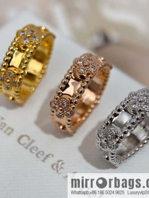 IMG_2517-800x800xnhjkiauyje80506_20250701190830.jpg ❗️New ❗️ ☀️ Van Cleef & Arpels PERLEE Collection Perlee sweet clovers Kaleidoscope Clover Ring ☀️