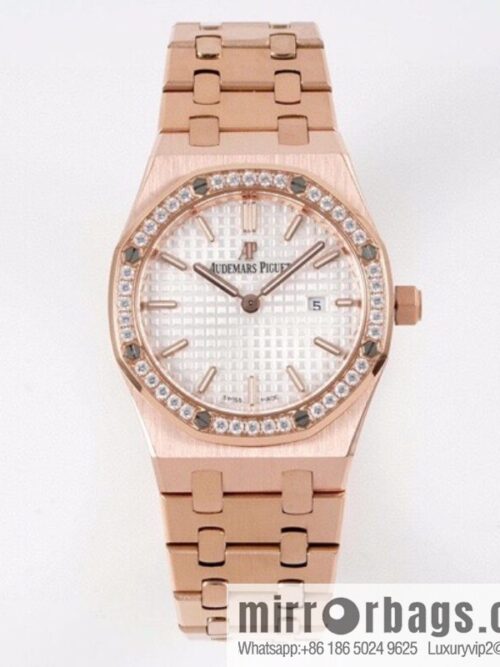 IMG_25940-800x800x40lpzhsclk107463_20250702070325.jpg Audemars Piguet AP Royal Oak Quartz Women\'s Model 67651ST. ZZ.1261ST.01 Diameter 33mm