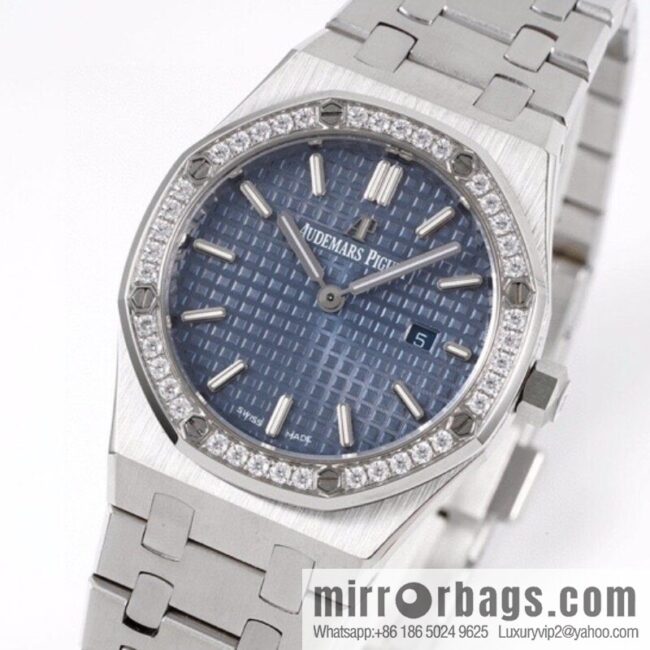 IMG_26130-800x800ssywjcsilcf107468_20250702070332.jpg Audemars Piguet AP Royal Oak Quartz Women\'s Model 67651ST. ZZ.1261ST.01 Diameter 33mm