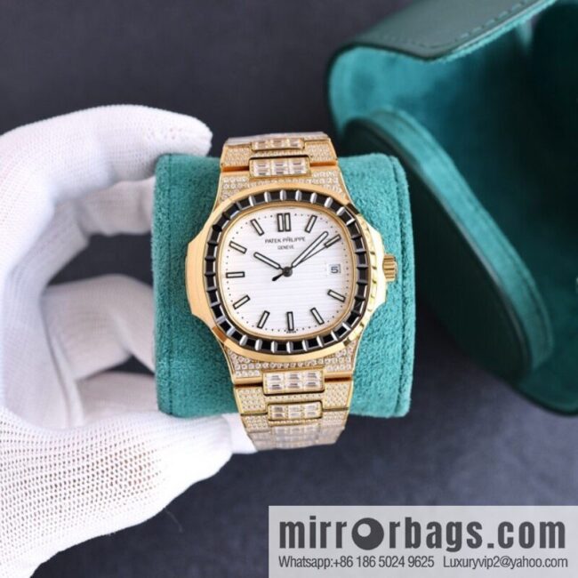 PP Patek. Philippe Nautilus Gypsy Edition New Customized Original 324 Movement Watch