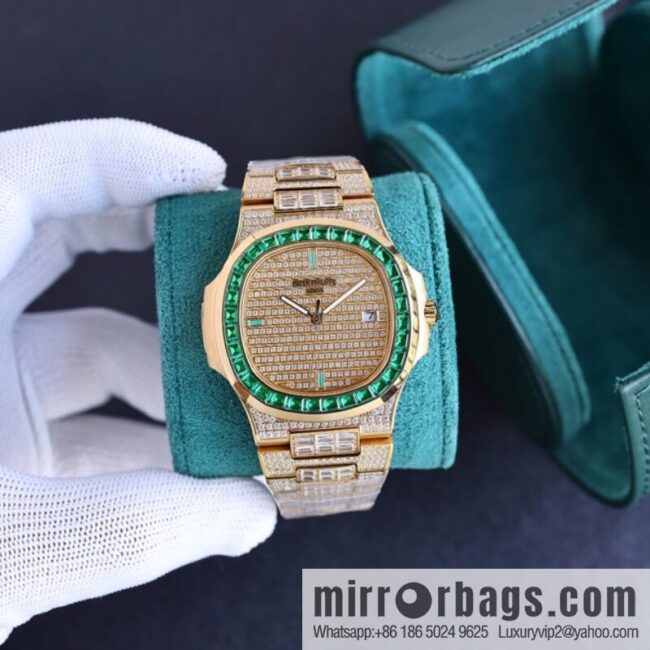 PP Patek. Philippe Nautilus Gypsy Edition New Customized Original 324 Movement Watch