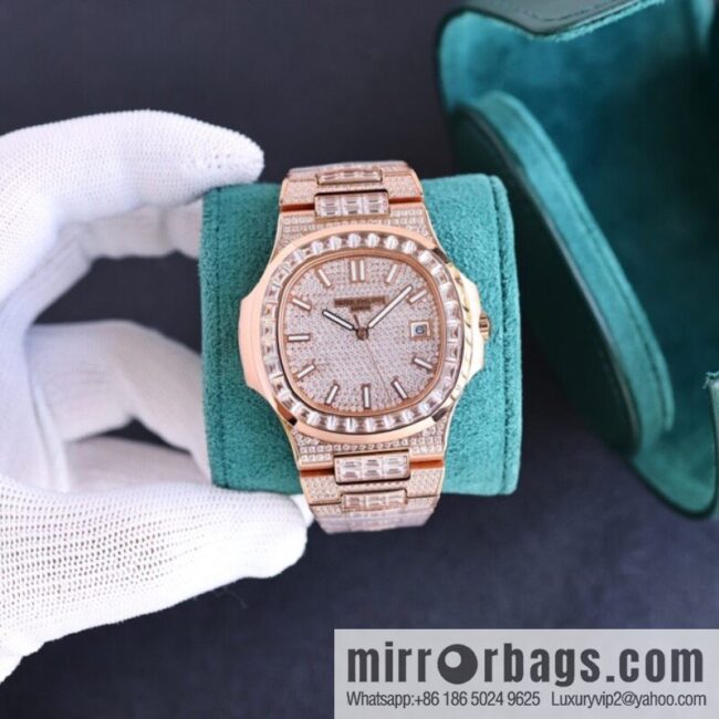 PP Patek. Philippe Nautilus Gypsy Edition New Customized Original 324 Movement Watch