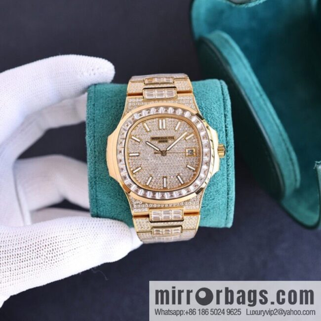 PP Patek. Philippe Nautilus Gypsy Edition New Customized Original 324 Movement Watch