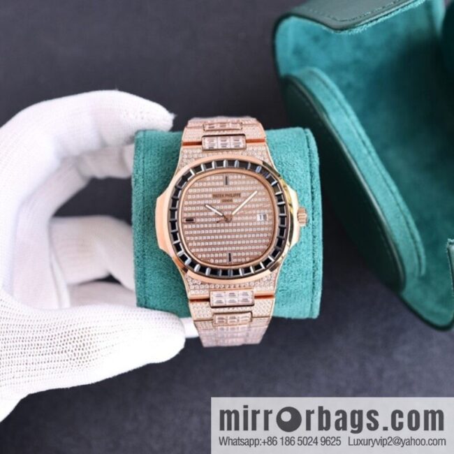 PP Patek. Philippe Nautilus Gypsy Edition New Customized Original 324 Movement Watch
