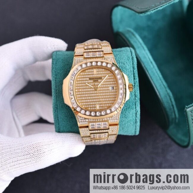 PP Patek. Philippe Nautilus Gypsy Edition New Customized Original 324 Movement Watch