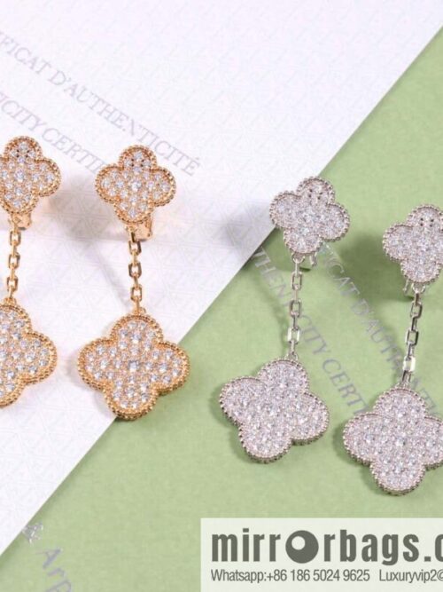IMG_2722-800x800kvuy2uqpj34136345_20250704223552.jpg Van Cleef & Arpels Magic Alhambra Full Diamond Clover Ear Pat Earrings Earrings