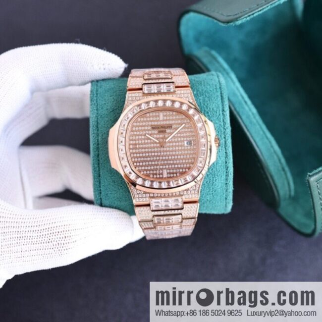 PP Patek. Philippe Nautilus Gypsy Edition New Customized Original 324 Movement Watch