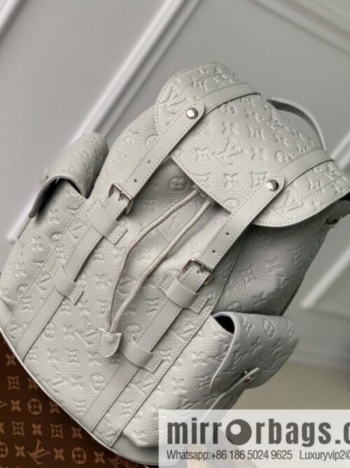 IMG_2999-800x800jpa3dpcuxwy61020_20250719010322.jpg M21389 gray, full leather backpack series, the new CHRISTOPHER small backpack of the season