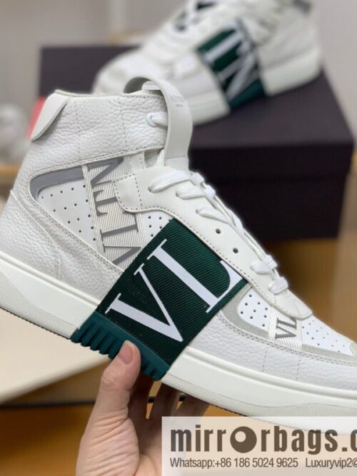 VALENTINO Valentino, six rubber effects VLTN logo straps Unisex His & Hers sneakers