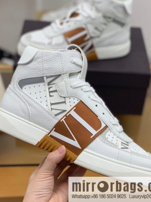 VALENTINO Valentino, six rubber effects VLTN logo straps Unisex His & Hers sneakers