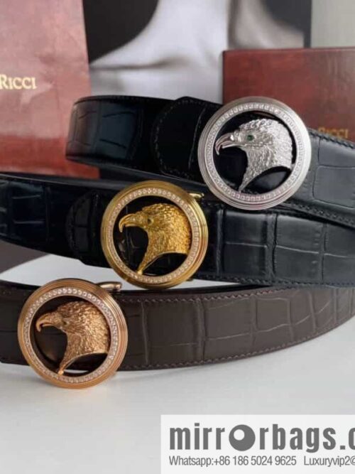 IMG_3204-1-800x800cbq5ja31ovt101886_20250702045542.jpg Stefano Ricci (Stefano Rau Neech) Stainless steel eagle head inlaid buckle men\'s belt width 3.8cm