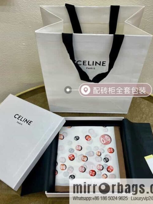 IMG_3251-1-800x800fx4erpjswmb112103_20250702092919.jpg CELINE Celine Arc de Triomphe logo 100 silk scarf