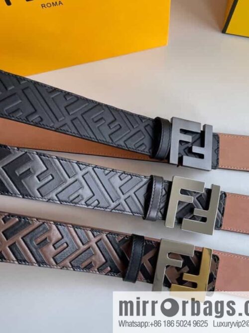 IMG_3583-800x800hpafcclovkw91748_20250702004132.jpg FENDI Fendi Men\'s FF Micro Standard Exquisite Craft Metal Buckle, First Layer Cowhide Belt 4.0cm