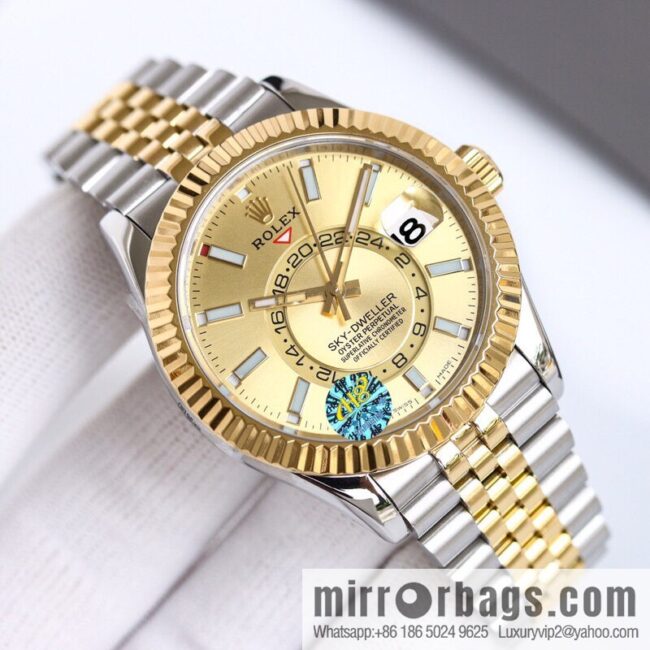 H8 Rolex Sky-Dweller Skywalker Rolex Ring Command Five-Strain Chain Watch