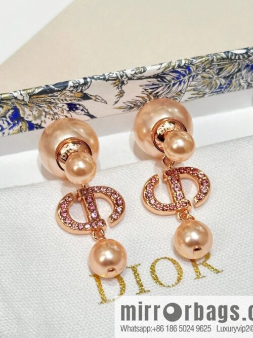 IMG_4014-800x800fvtzebqeiyo124715_20250702182536.jpg New ☑️ Dior rose gold CD pink diamond size pearl stud earrings