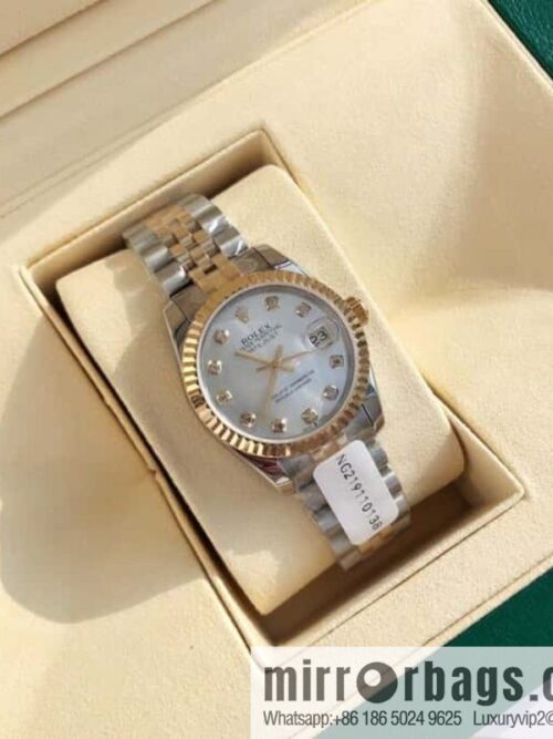 IMG_4024-800x800hglmdbgvco186534_20250701221136.jpg ROLEX-Rolex Diary Women\'s Natural Diamond Watch with Swiss ETA-2671 Movement