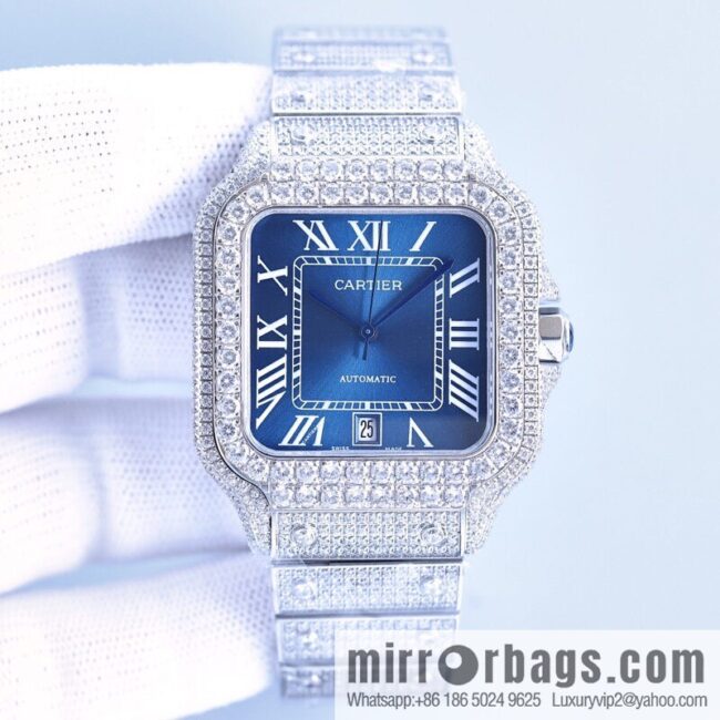 The new Cartier Santos Gypsy features a stable 8215 movement watch