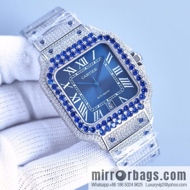 The new Cartier Santos Gypsy features a stable 8215 movement watch