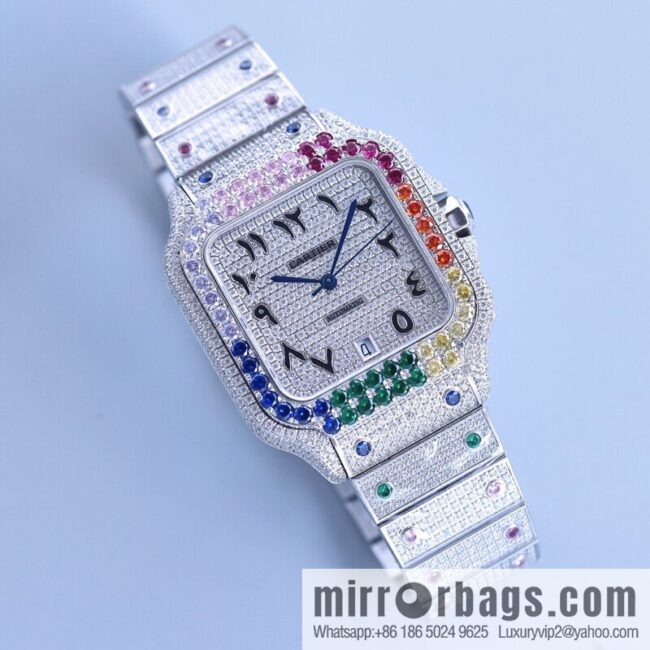 The new Cartier Santos Gypsy features a stable 8215 movement watch