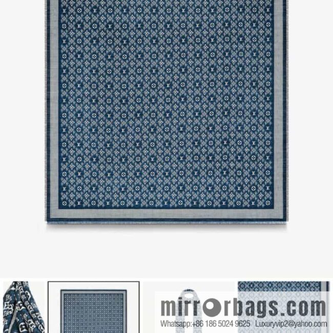 LV Louis Vuitton 60% silk 40% wool scarf shawl mp2821 mp2823