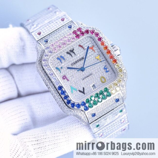 The new Cartier Santos Gypsy features a stable 8215 movement watch