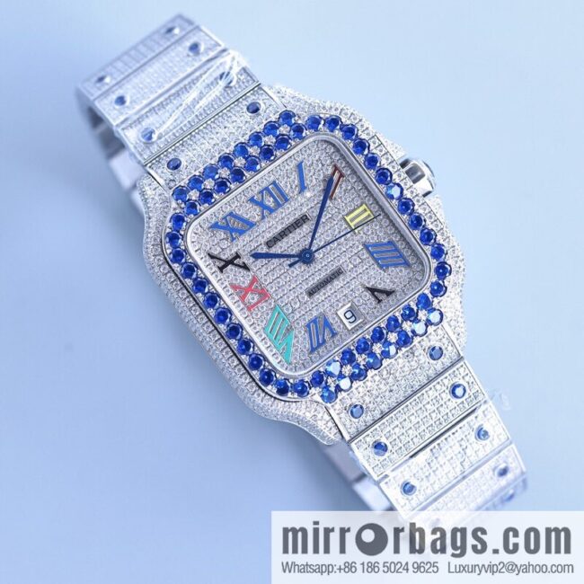 The new Cartier Santos Gypsy features a stable 8215 movement watch