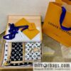 LV Louis Vuitton 100% silk twill scarf M78667 M78666 M70638