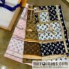 LV Louis Vuitton 100% silk twill scarf M78667 M78666 M70638