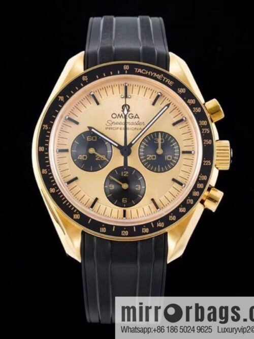 IMG_44400-800x800mnd41urldz1105623_20250702063025.jpg New products, Omega OMEGA Speedmaster series OB2 ushered in the highest value professional moon watch \"Green Gold Tyrant\" and \"Black Gold Tyrant\" in history