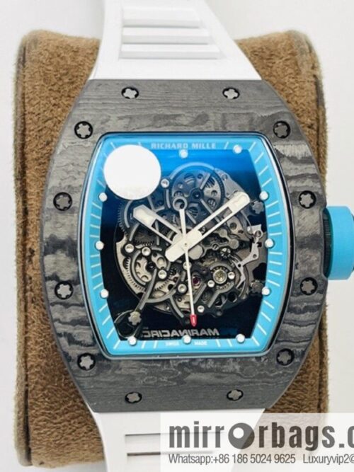 IMG_45320-800x8004gzmbvqsfm0105520_20250702062837.jpg ZF high-tech reconstruction legend RICHARD MILLE carbon fiber limited edition, Richard Miller RM055 \"white legend\" global limited edition watch