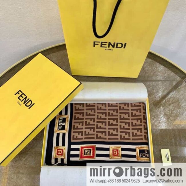 Fendi\'s new 100% silk scarf
