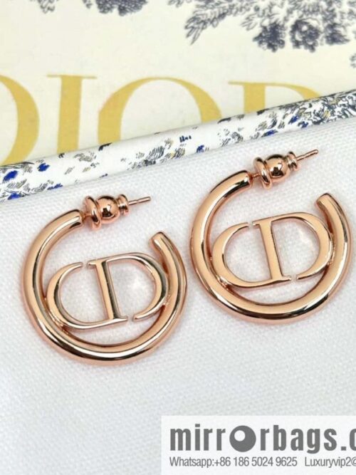 IMG_4662-800x800tnbpesy5hlw120644_20250702151458.jpg New ☑️ DIOR rose gold CD earrings stud earrings