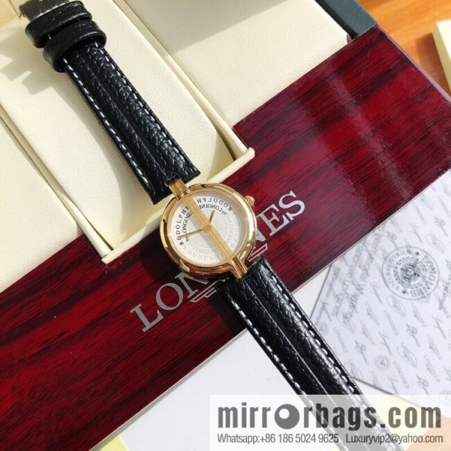 The Longines Rudolph series is a joint limited edition Swiss quartz movement watch designed by top designers Rodolphe and Longines