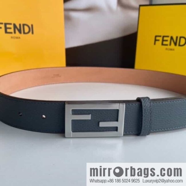 Fendi, Italian craft 3.5cmFF belt