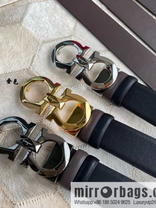 IMG_5056-800x800jglpxg3ln51102118_20250702050309.jpg Salvatore Ferragamo Men\'s 3.5cm New Faceted Metal Clip Buckle Double Sided Belt
