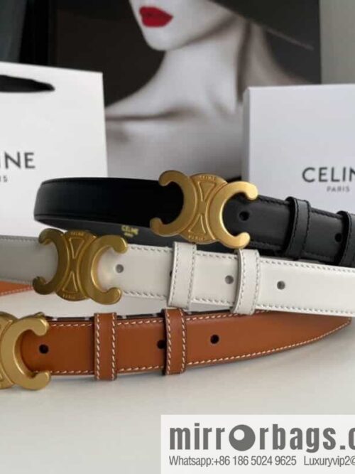 IMG_5463-800x800vpipvtq3fyj101782_20250702045247.jpg CELINE Arc de Triomphe logo gold buckle trendy belt 2.5cm