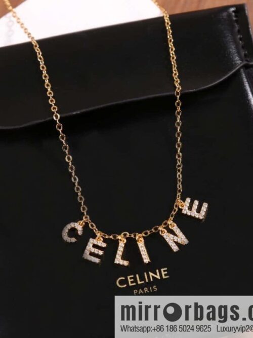 IMG_5523-800x800blxdaqbzmpw144885_20250705045207.jpg ❗️New ❗️ ☀️ New ☑️ Celine tassel full diamond letter necklace ☀️