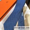 IMG_5607-800x800kqznsvuiawg102532_20250702051350.jpg Hermes 100% Top Twill Silk Colored Chain Link Tie