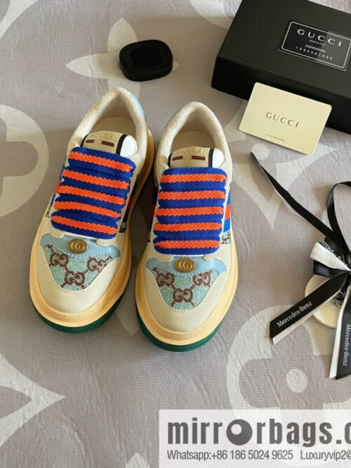 IMG_5982-800x800s3abmmiw5us143271_20250705040347.jpg 🐰🐰GUCCI Gucci 2023 Gucci ribbon platform dirty shoes, Gucci Mac 90 casual series