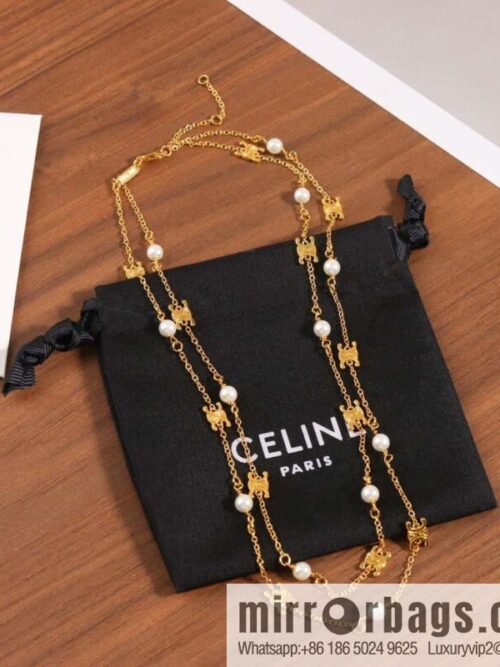 IMG_6002-800x800wiu0qqn32kw144540_20250705044230.jpg New Celine Double Arc de Triomphe Pearl Necklace