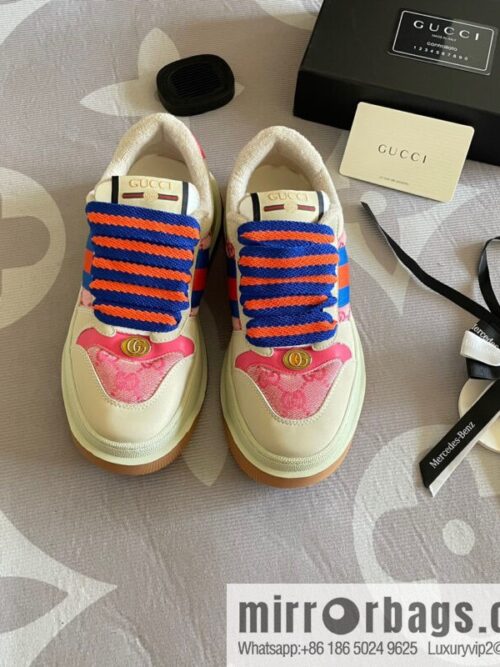 IMG_6010-800x800k33dw4e21mw143239_20250705040241.jpg 🐰🐰GUCCI Gucci 2023 Gucci ribbon platform dirty shoes, Gucci Mac 90 casual series